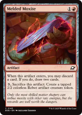[143]【EN】【FOIL】モーキサイト合金/Melded Moxite【EOE】[C][赤]