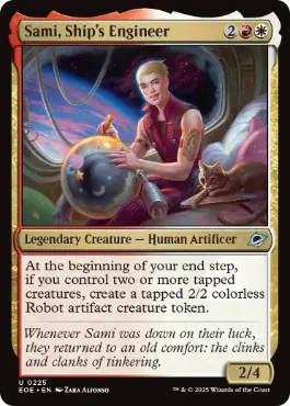 [225]【EN】【FOIL】宇宙船技師、サミ/Sami, Ship's Engineer【EOE】[U][多色]