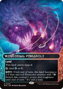 [045]【EN】■ボーダーレス■さまよう噴気孔/Wandering Fumarole【EOS】[R][土地]