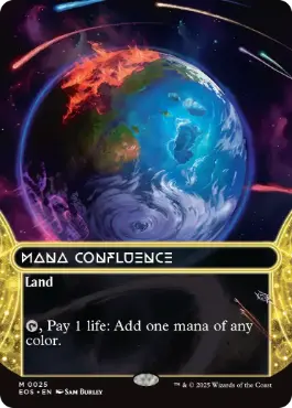 [025]【EN】【FOIL】■ボーダーレス■マナの合流点/Mana Confluence【EOS】[M][土地]