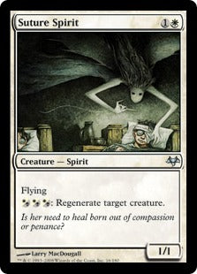 [016]【EN】縫い合わせの精霊/Suture Spirit【EVE】[U][白]