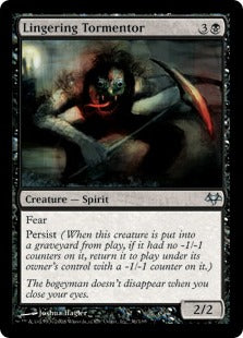 [036]【EN】【FOIL】苛み続ける拷問者/Lingering Tormentor【EVE】[U][黒]