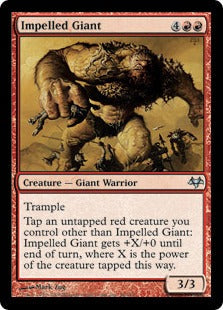 [058]【EN】【FOIL】発奮する巨人/Impelled Giant【EVE】[U][赤]