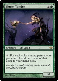 [066]【EN】【FOIL】花を手入れする者/Bloom Tender【EVE】[R][緑]