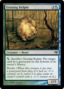 [115]【EN】【FOIL】放牧のケルピー/Grazing Kelpie【EVE】[C][多色]