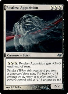 [142]【EN】【FOIL】安息無き亡霊/Restless Apparition【EVE】[U][多色]