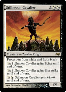 [155]【EN】【FOIL】静月の騎兵/Stillmoon Cavalier【EVE】[R][多色]