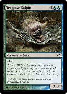 [158]【EN】【FOIL】罠顎のケルピー/Trapjaw Kelpie【EVE】[C][多色]