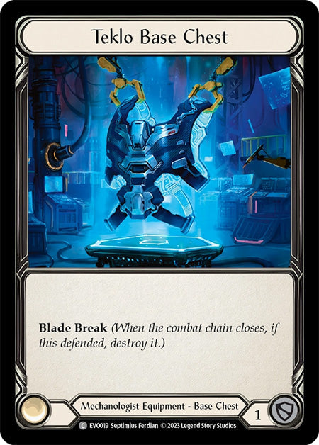 [187]【EN】【Cold Foil】Teklo Base Chest【LGS】[P][Mechanologist] [Equipment]