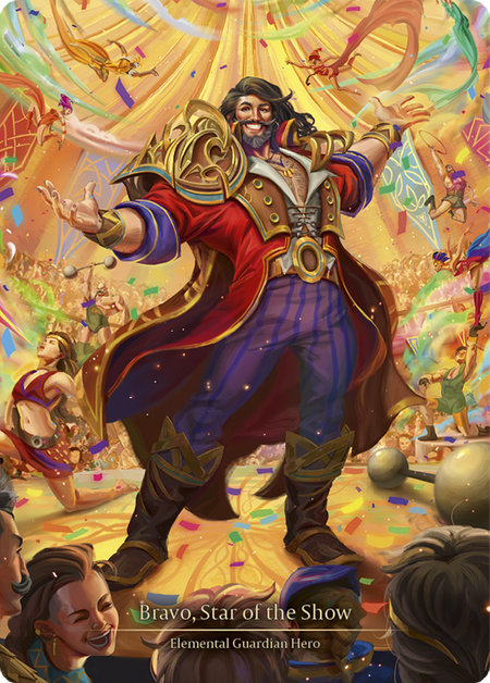 ★特価品★[017]【EN】【Cold Foil Extended Art】Bravo, Star of the Show【EVR1st】[Marvel][Guardian][Hero]★特価品★