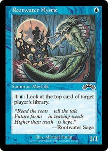 [044]【EN】ルートウォーターの神秘家/Rootwater Mystic【EXO】[C][青]