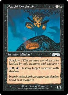 [057]【JP】ダウスィーの殺し屋/Dauthi Cutthroat【EXO】[U][黒]