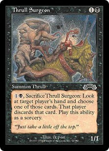 [076]【EN】スラルの外科医/Thrull Surgeon【EXO】[C][黒]