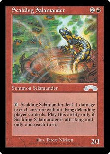 [100]【JP】煮沸するサラマンダー/Scalding Salamander【EXO】[U][赤]