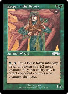 [112]【EN】獣の守り手/Keeper of the Beasts【EXO】[U][緑]