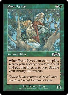 [130]【EN】ウッド・エルフ/Wood Elves【EXO】[C][緑]