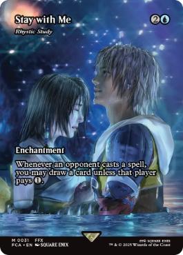 [031]【EN】■ショーケース■リスティックの研究/Rhystic Study【FCA】[M][青]