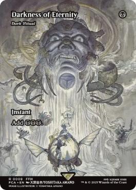 [008]【EN】■ショーケース■暗黒の儀式/Dark Ritual【FCA】[R][黒]