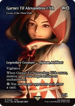 [024]【EN】【FOIL】■ショーケース■第三の道のロラン/Loran of the Third Path【FCA】[R][白]