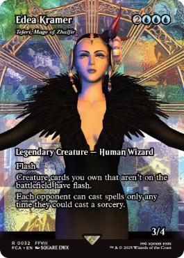 [032]【EN】【FOIL】■ショーケース■ザルファーの魔道士、テフェリー/Teferi, Mage of Zhalfir【FCA】[R][青]