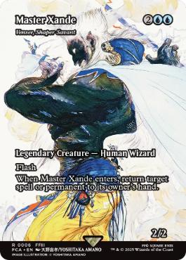 [006]【EN】【FOIL】■ショーケース■造物の学者、ヴェンセール/Venser, Shaper Savant【FCA】[R][青]