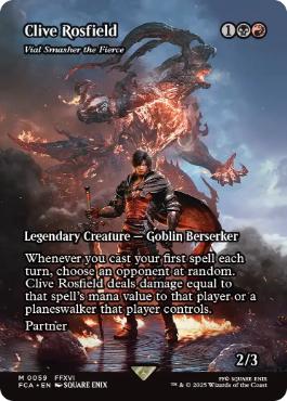 [059]【EN】【FOIL】■ショーケース■激情の薬瓶砕き/Vial Smasher the Fierce【FCA】[M][多色]