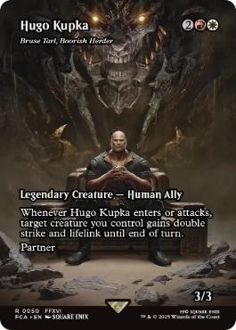 [050]【EN】【FOIL】■ショーケース■粗野な牧人、ブルース・タール/Bruse Tarl, Boorish Herder【FCA】[R][多色]