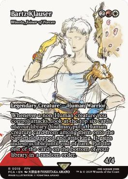 [019]【EN】【FOIL】■ショーケース■軍団のまとめ役、ウィノータ/Winota, Joiner of Forces【FCA】[R][多色]