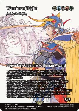 [017]【EN】【FOIL】■ショーケース■統べるもの、ジョダー/Jodah, the Unifier【FCA】[R][多色]