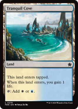 [270]【EN】平穏な入り江/Tranquil Cove【FDN】[C][土地]