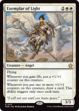 [011]【EN】【FOIL】光の模範/Exemplar of Light【FDN】[R][白]