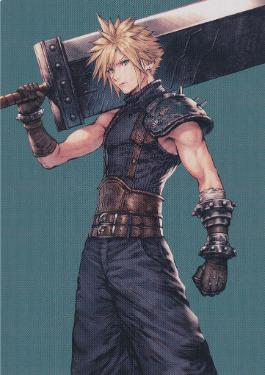 【アート・カード】[050]【JP】元ソルジャー、クラウド【FIN】