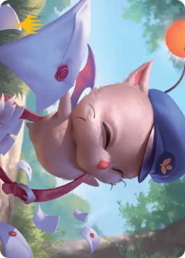 【アート・カード】[001]【JP】【箔押し】レターモーグリ【FIN】