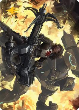 【アート・カード】[002]【JP】【箔押し】「機工士」の装備【FIN】