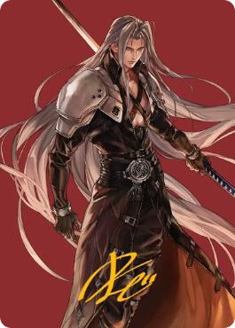 【アート・カード】[044]【JP】【箔押し】威名のソルジャー、セフィロス【FIN】