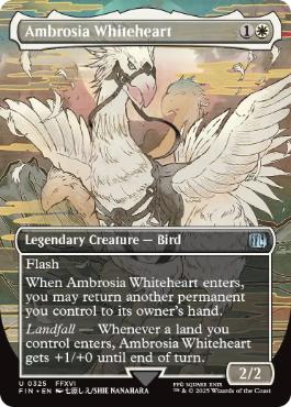 [325]【EN】■ボーダーレス■ロザリアの心、アンブロシア/Ambrosia Whiteheart【FIN】[U][白]