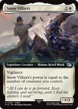 [432]【EN】■拡張アート■スノウ・ヴィリアース/Snow Villiers【FIN】[U][白]