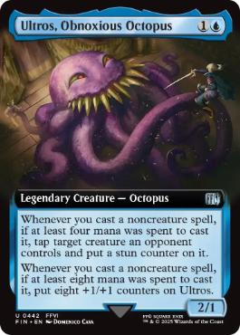 [442]【EN】■拡張アート■迷惑なタコ、オルトロス/Ultros, Obnoxious Octopus【FIN】[U][青]
