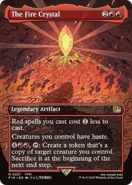 [337]【EN】■ボーダーレス■火のクリスタル/The Fire Crystal【FIN】[R][赤]