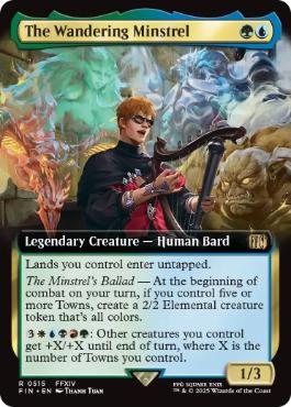 [515]【EN】■拡張アート■異邦の詩人/The Wandering Minstrel【FIN】[R][多色]
