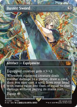 [351]【EN】■ボーダーレス■バスターソード/Buster Sword【FIN】[M][茶]