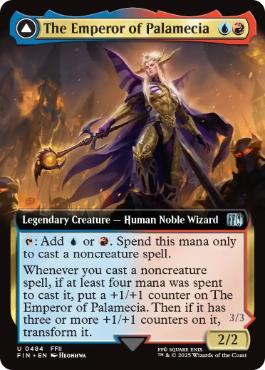 [484]【EN】【FOIL】■拡張アート■パラメキア皇帝/The Emperor of Palamecia【FIN】[U][多色]