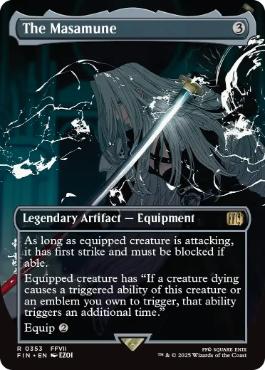 [353]【EN】【FOIL】■ボーダーレス■正宗/The Masamune【FIN】[R][茶]