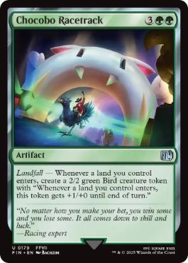 [179]【EN】チョコボのレース場/Chocobo Racetrack【FIN】[U][緑]