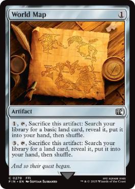 [270]【EN】ワールドマップ/World Map【FIN】[C][茶]