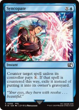 [080]【EN】【FOIL】中略/Syncopate【FIN】[C][青]