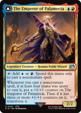 [219]【EN】【FOIL】パラメキア皇帝/The Emperor of Palamecia【FIN】[U][多色]