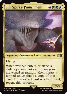 [242]【EN】【FOIL】スピラの罰、『シン』/Sin, Spira's Punishment【FIN】[R][多色]