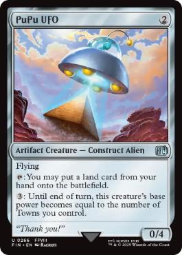 [266]【EN】【FOIL】コヨコヨのＵＦＯ？/PuPu UFO【FIN】[U][茶]