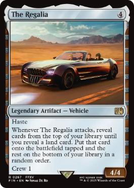 [267]【EN】【FOIL】レガリア/The Regalia【FIN】[R][茶]